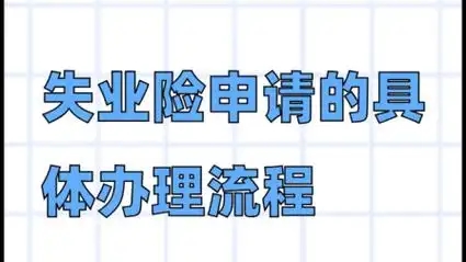 失业险怎么申请办理?详细申请流程与材料准备有哪些
